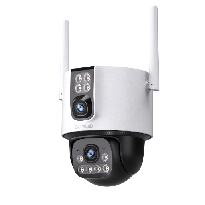 Botslab W315 Wi-Fi Outdoor Smart Home Camera 4MP + 4MP Ultra HD Dual Lens Color Night Vision Support Wi-Fi