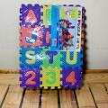 ABC Toy Block Mat Alphabets and Numbers Early Learning Toy Play Foam Puzzle Mat for Kids 36 Pieces 6cm x 6cm. 