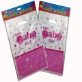 A LITTLE BABY GIRL GOODY BAGS - PACK OF 10 GOODY BAGS - BABY GIRL THEME GOODY BAGS. 