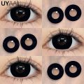 【HOT】 UYAAI Cosmetics Color Contact Lenses Cosplay Red Color Lens Anime Black Lenses Korean Lenses Grow Eye Big Eye Lens Blue Lenses. 