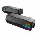 Redragon YORICK GS511 RGB Mini Gaming Speakers 2 in 1 Gaming Soundbar Convertible. 