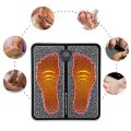 Ems Foot Massager - Electric Foot Massager Mat Fo - Muscle Stimulation Foot Massager Pad For All - Folding Portable Feet Massage Machine, Electric Viberator for women an men USB Rechargeable. 