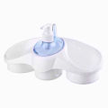 Hot Sale New Sink Caddy with Soap Dispenser 2 IN 1 Multi Utility Soap Sponge Storage For Bathroom Kitchen Set. 