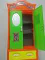 Toy cupboard mini Almari For Doll House Play for Girls. 