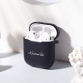 Custom Airpods 2 Case Luxury DIY Design Name Love Heart Funda Silicone Cover For Airpods Pro Case Cute Pod Earphone Accessories. 