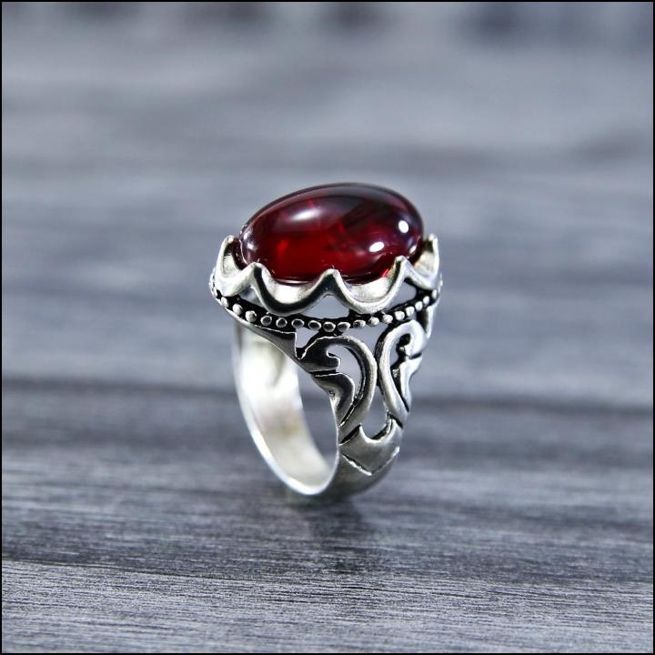Hot%20Unique%20Design%20Turkish%20Silver%20Red%20Stone%20Ring%20Stainless%20Steel%20Fashion%20Ring%20Fore%20Men%20&%20Boys%20-%20Image%203