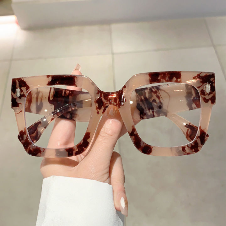 Yeah Keniaoet Anti Blue Light Glasses Women For Men Vintage Brand Designer Myopia Prescription Optical Square Computer Big Eye Glasses Frame