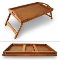 Legs Bamboo Food Dinner Wood Breakfast Bed Tray Lap Desk Serving Table Unike store. 