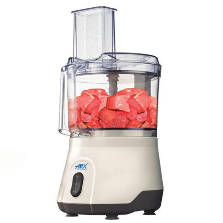 Anex Deluxe Chopper & quality stainless steel blades AG-3048 - White - 500 Watts