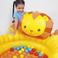 Bestway 44 x 39 x 24/1.11m x 98cm x 61.5cm Cuddly Cub Ball Pit, Yellow. 
