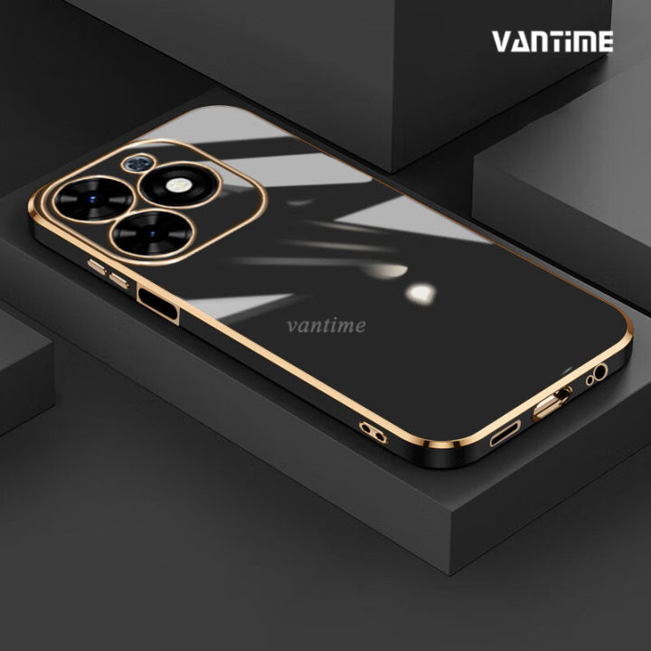 Vantime for Tecno Spark Go 2024 / Spark 20C / Spark 20 Case Soft Shiny Bling Back Cover