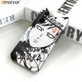 AMORVOR for Xiaomi Poco F3 Redmi K40 Pro Back Cover Anime Naruto Hard Phone Case Camera Protection Mobile Cover. 