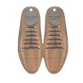 【ALLGOOD】12Pcs Elastic Free Tying No Tie Lazy Silicone Shoelace Dress Shoe Laces. 