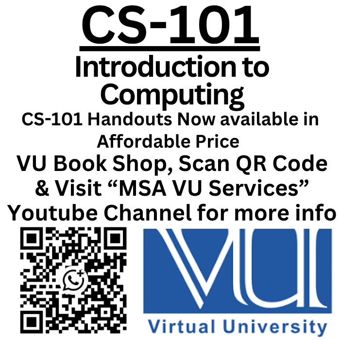Cs101 Highlighted Handout.pdf CS101, CS101 vu handouts, CS101 vu book, Introduction to computing ...