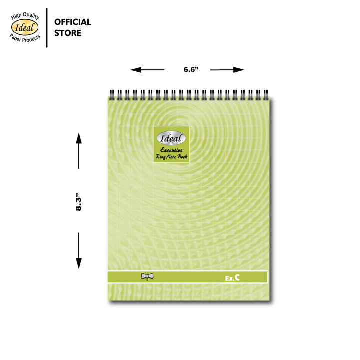 Spiral Notebook / Pad Ex C - Pack of 2 Pcs - Copy Size - Imported Paper
