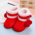 Baby shoes soft sole warm 0-18 months baby toddler shoes boys and girls with cashmere cotton winter socks shoes newborn. 