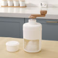Shaved Ice Machine Home Small Manual Ice Crusher Hand-shake Ice Sand Hail Ice Ice Breaker To Make Continuous Sand Ice. 