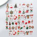 Functional Christmas Pendants Christmas Charms Set 50pcs Handmade Alloy Jewelry Making Pendants for Diy Bracelets Necklaces Earrings Festive Accessories for Sewing Bags Crafts Southeast Asian. 