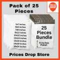 2.5 📦 Bundle of 25 Pieces High-Quality Daraz Pocket Flyers | Plain Courier Bags with Address Pocket | Flyer Size 5x7 – 6x8 – 7x8 – 7x9 – 8x11 – 10x12 – 10x14 – 12x16 – 14x19 | Secure, Waterproof & Tear-Resistant Packing Bags | 🛍 Prices Drop Store. 