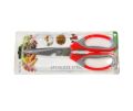 Multi function stainless steel kitchen scissor - Multipurpose All In One Kitchen Scissors 6 in 1 multi function. 