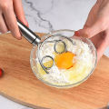 1 PC Stainless Steel Dough Whisk Flour  Mixer Blender Bread Making Kitchen Accessories Tools For Baking Cake Pizza Mixing Tool. 