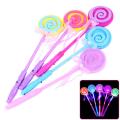 LED Light up Flashing Fairy Magic Wand Princess Lollipop Stick Girl Xmas Gift. 