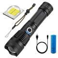 P50 SUPER LIGHT RECHARGEABLE FLASHLIGHT WITH ZOOM FUNCTION-Super Light Rechargeable Flashlight P50-P50 SUPER LIGHT RECHARGEABLE FLASHLIGHT – ALUMINIUM BODY-Powerful Flashlights Super Bright P50 LED Rechargeable Flashligh. 