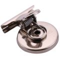 5pcs 3cm Magnetic Clip Refrigerator Wall Memo Holder Silver. 