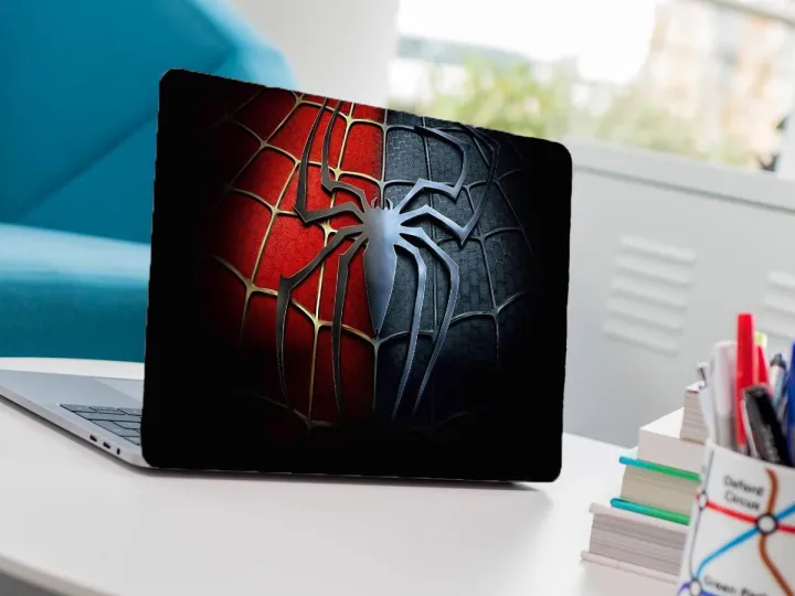 Spiderman%20Logo%20Laptop%20Back%20Skin-Laptop%20Skin%20Vinyl%20Sticker%20Decal,%2013%2013.3%2014.6%2015%2015.4%2015.6%20inch%20Laptop%20Skin%20Sticker%20Cover%20For%20All%20Laptops%20-%20Image%205