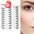 Vist Fox False Eyelashes Effect Cat Eye Lash Half Eyelashes. 