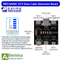 MECHANIC DT3 USB Cable Tester Data Cable Detection Board for iOS Android Type-C by Electrica. 
