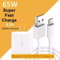 Original OPPO 65W SuperVOOC SuperDart 2.0 Charger GaN for Find X2 Pro X Reno 6 Pro, Reno 5 Pro, Reno 4 Pro Reno3 Pro Reno 2 Ace 2 Ace Z 2z 2f 10x zoom Find x a5 a9 2020 Realme_ GT Master 256GB, GT Master Edition, 9 pro Plus, 9, 8 Pro, 7 Pro, 7 5G, 7i,  6. 