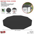 Bestway Pool Cover 58036, 10FT/3.05M Swimming Fast Set 10' Pool Cover, Protected, Pool Clean, Rainproof, Dustproof, Outdoor, Garden, Pool Swimming, Sunblock Cover, Ready For Summer, Kids, Girls & Boys Fast Set Pools. 