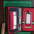 Handmade scrapbook for birthday-gift for husband-handmade gifts-handmade photo album. 