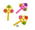 Set of 2 Baby Rattle Toys – Chankana Sound Toys for Kids in Random Colors. 