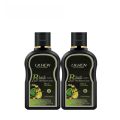 Lichen Professional Dark Brown & Black Hair Color Shampoo Twin Pack 400ml - Soothing Formula for Hair Health. 