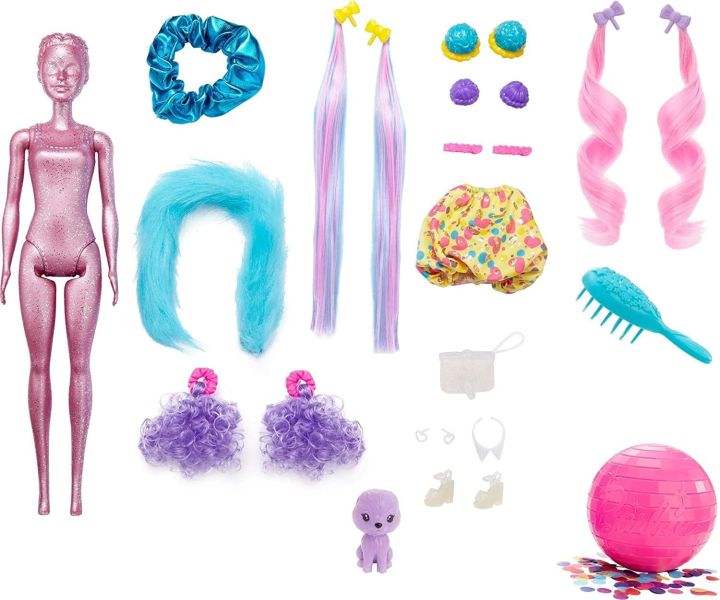 Barbie%20Colour%20Reveal%20Glitter%20Doll%20-%20Image%203