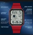 Digital Led Watch New Design Sport Watch For Men Waterproof Digital Student Sport Watch Digital Unisex Sports Watches Digital Watch With Alarm Clock - Sport Digital Watch - Kids Watches For Boys - Square Teenage Student Sport Smart Watch. 