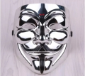 5 Hacker Mask Ghost Dancer V Character Vendetta Mask - Cyberpunk Style Accessory for Cosplay, Halloween, and Costume Parties - Joker Mask. 