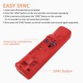 Remote Controller and Nunchuck Joystick Compatible for wii/wii u (Red). 