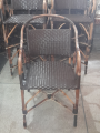 Cane Chairs/ Cane Furniture Chair & Rattan Wicker With Caution Seat. 