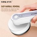 Sokany Lint Remover - Pet Hair Remover with Extra Shaving Surface, Rechargeble Ideal for Travel, Replaceable Blade, Corded and Cordless Operation. 