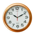 Hitco Round Simple Wall Clock - Wall Clock For Home and Office - Step Movement High Quality Watch - Wall Clocks for Bedroom / Living Room / Decor - Clock Wall Stylish. 