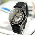 Electroplating Silicone Watch Electroplating Color Shell Watch Color Tv Hand Watch. 