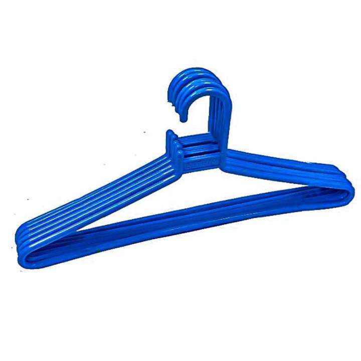 Clothes Hangers 06 Pack Coat Hangers Wire Hangers Bulk Plastic Hangers Non Slip Heavy Duty Clothing Hangers Space Saving Thick Hangers Hard Material for Clothes Daraz.pk
