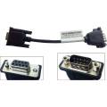 9-pin Male to 9-pin Female 6" Serial Data Genuine Cable RS232. 