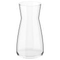 IKEA KARAFF Clear Glass Carafe 1.0 Liter Elegant Tableware Vase for Home Use. 
