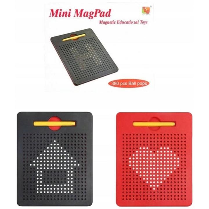 MAGNETIC BEADS DRAWING BOARD WITH MAGNETIC PEN AND PUZZLE educational toys for kids