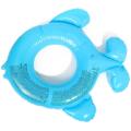 Fish-shaped Inflatable Baby Swimming Ring Swim Bath Pool Float Toy Blue Purple Blue. 