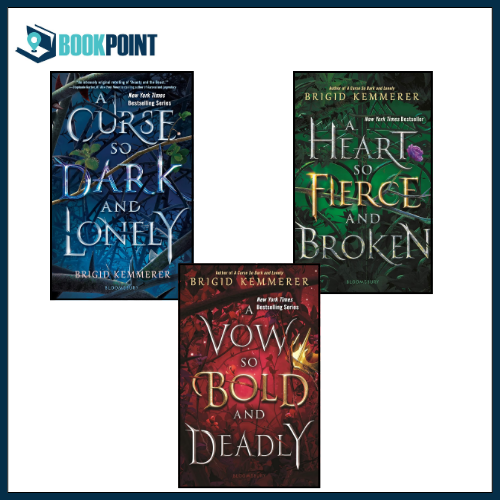 The Cursebreaker (3 book series) Hardcover Edition by Brigid Kemmerer (Author) l A Curse So Dark and Lonely Book 1 l A Heart So Fierce and Broken Book 2 l A Vow So Bold and Deadly Book 3 l Best Seller l Amazon Choice l Best Quality